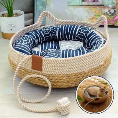 Panier pour chat douillet décoratif