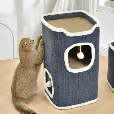 Arbre à Chat deux niveaux