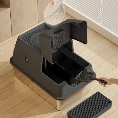 Bac à litière Chat ouvert