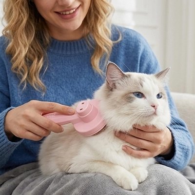 Brosse pour Chat Format ergonomique