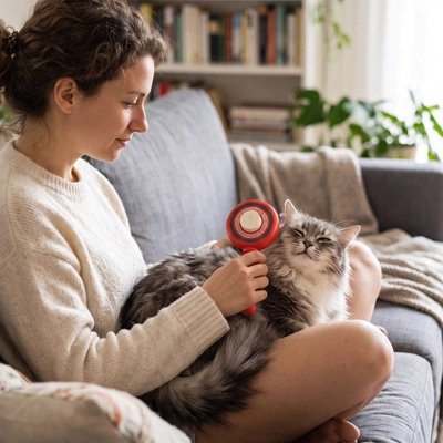 Brosse pour Chat pour poils longs