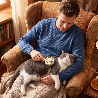 Brosse pour Chat pour poils poils courts 