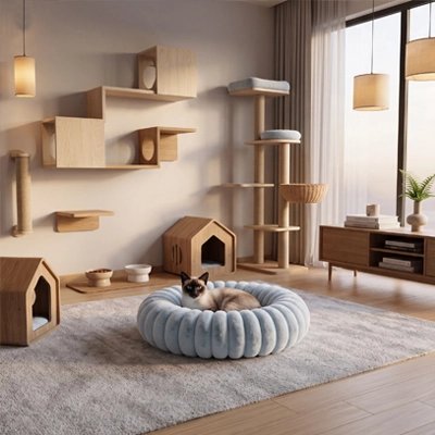 Coussin pour Chat Confortable