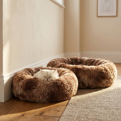 Coussin pour Chat marron