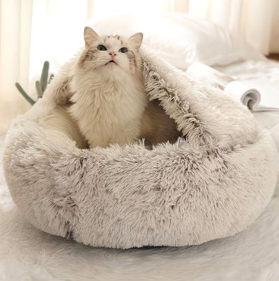 coussin pour chat très moelleux