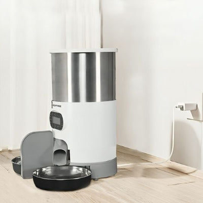 distributeur automatique croquettes chat avec séparateur