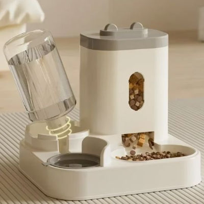 Distributeur croquette chat avec eau