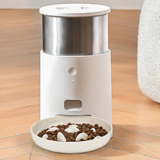 gamelle anti glouton chat adapter à distributeur automatique