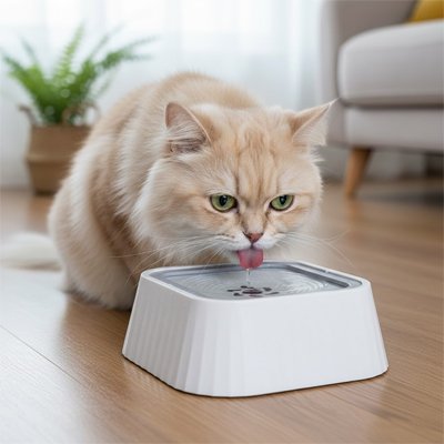 Gamelle Chat blanche