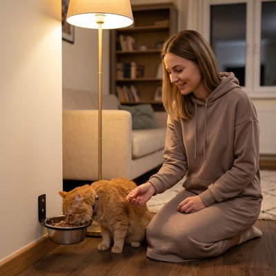 Gamelle Chat chat roux
