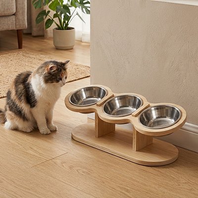 Gamelle Chat surélevée chat devant