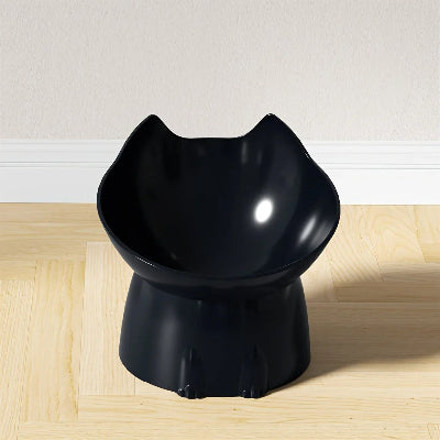 gamelle chat surélevée noire1