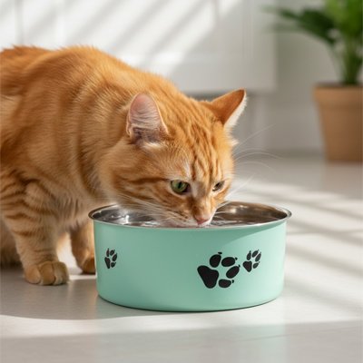Gamelle Chat vert