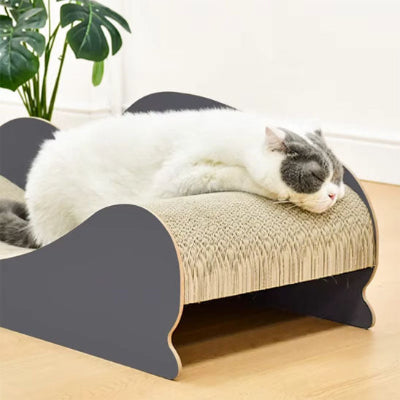 griffoir chat gros chat blanc