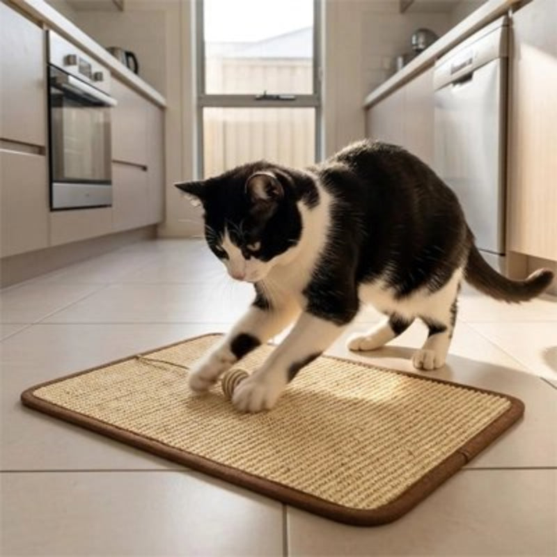 Griffoir Chat noir et blanc