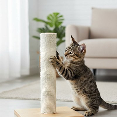 griffoir chat petit chat zébrer