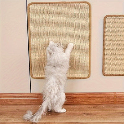 griffoir chat rectangle chat beige