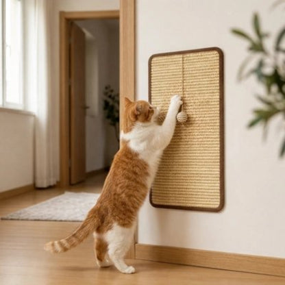 Griffoir Chat roux et blanc