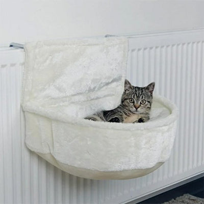 hamac pour chat blanc petit chat