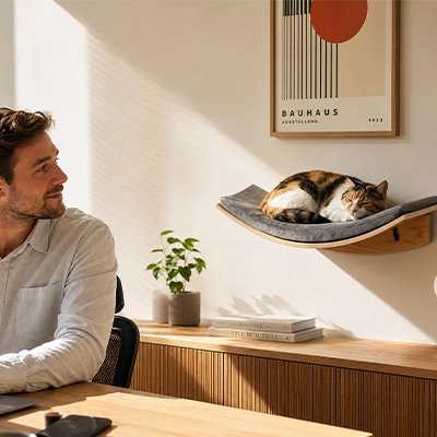 Hamac pour Chat et chat écaille de tortue