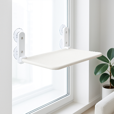 hamac pour chat fenetre blanc chat