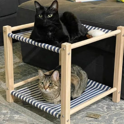 hamac pour chat rayer double étage