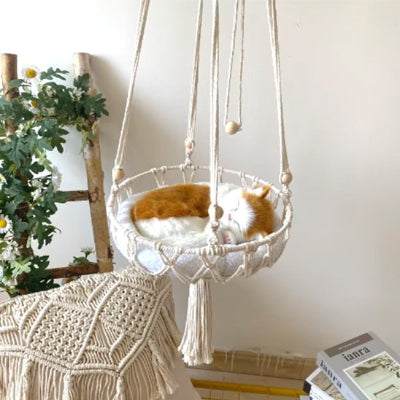 hamac pour chat suspendu douillet