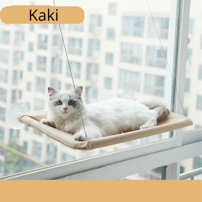 hamac pour fenetre kaki