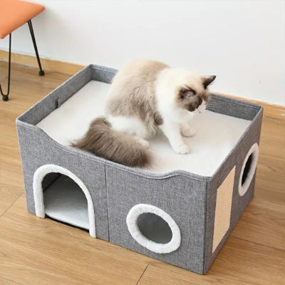 niche pour chat avec jeux