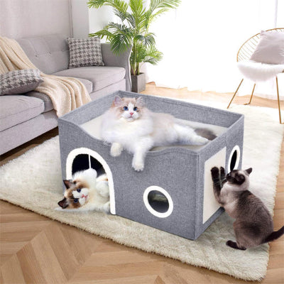 niche pour chat carrer