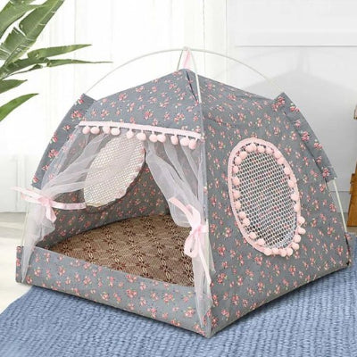 niche pour chat tente mignonne