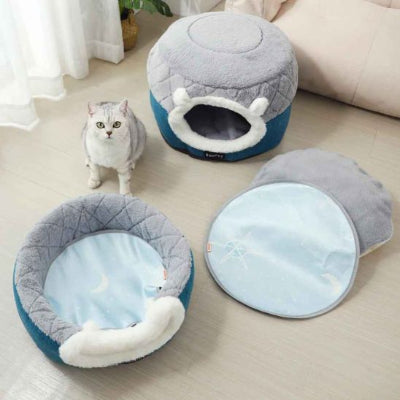 panier chat douillet et confortable