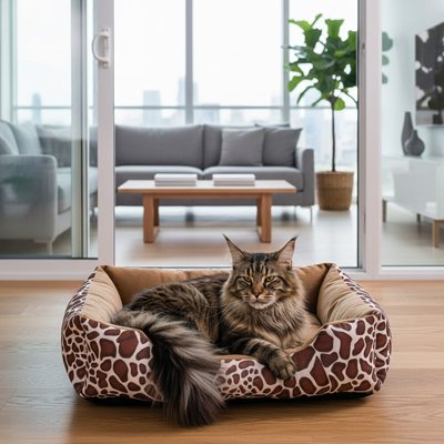 Panier pour Chat maine coon